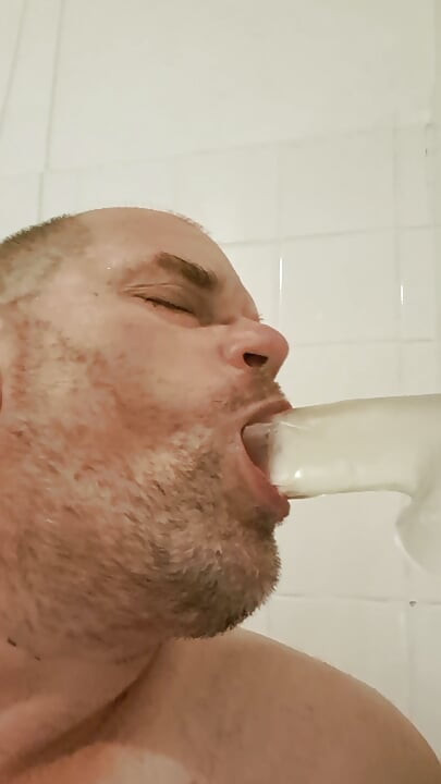 Deep, deep, deep in the throat