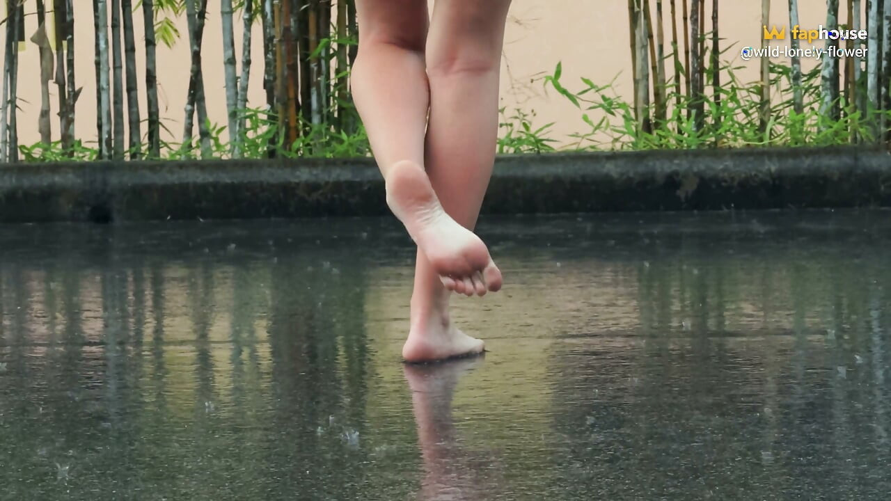 Bare Legs in the Rain