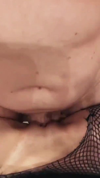 Jaw-dropping moment from "Stepmom came to stepson without panties in pantyhose, he tore pantyhose and fucked."