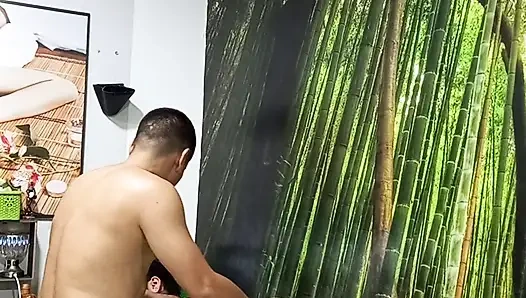 And the husband thinks that they are only relaxing massages.