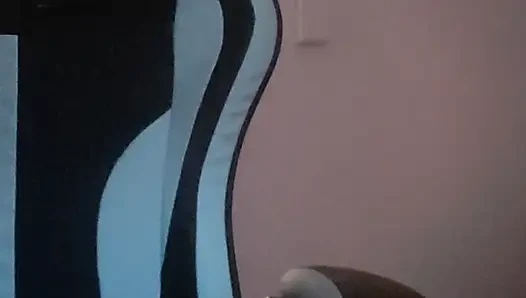 Playing with myself while daddy is here