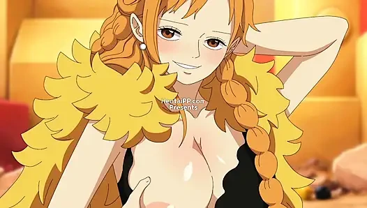 Nami's Voyage to Elbaf - Badai Rahasia (Bokep Parodi Kartun XXX)
