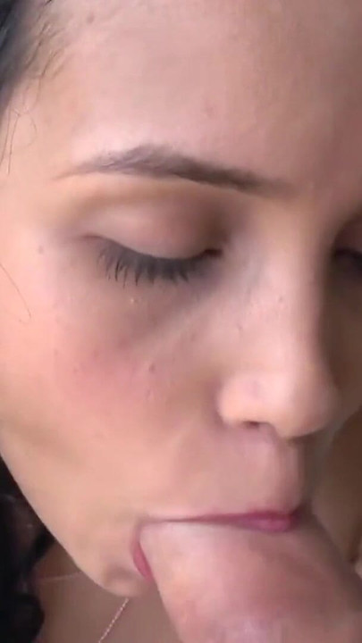 Jaw-dropping moment from "Sweet Latina Girlfriend Gets Rough Throat Massage"