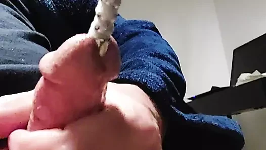 Sesim boşalma öncesi köpükle kaplı