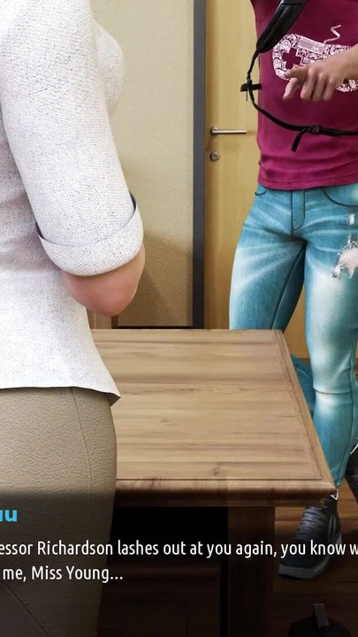 Powerful moment from "Director seduces me with sexy leather suit, big ass, busty mature milf (Milfs of Sunville #5) - Jazziuu"