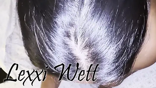 Pinay MILf pOV-haare ziehen doggystyle zum creampie-tropfen - lexxi wett