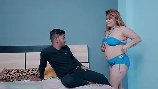 Super hot stepsister seduce her stepbrother in the private room