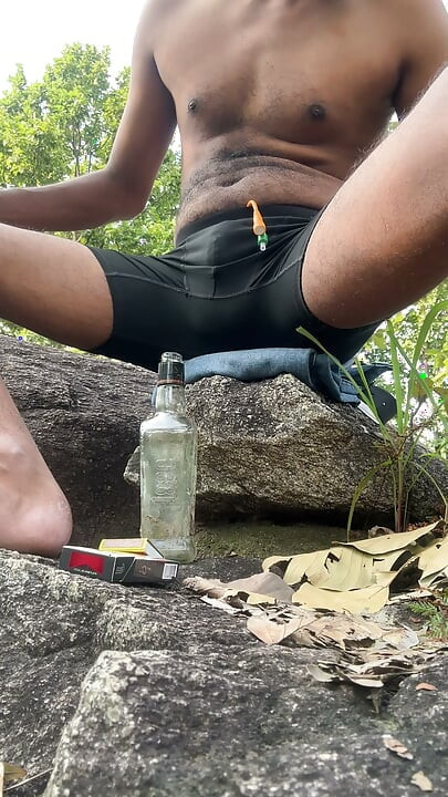 I tried to pierce my dick in outdoor but i failed