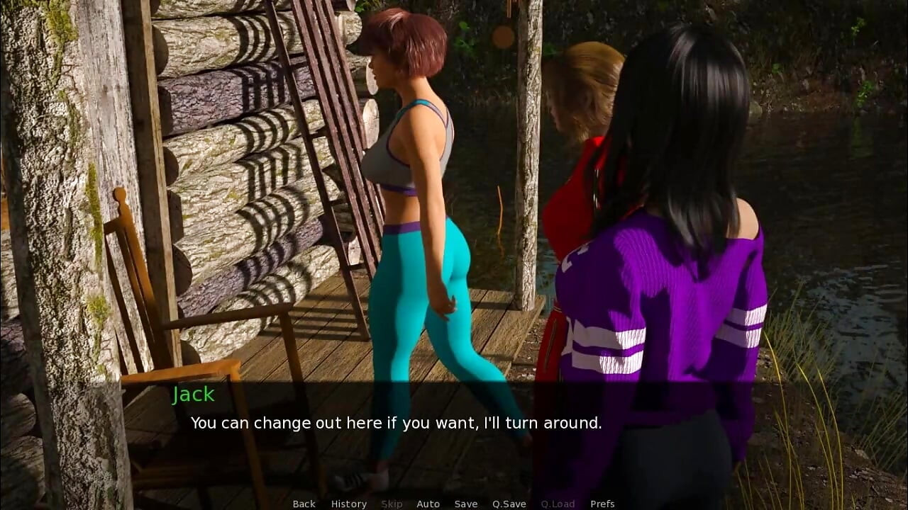 Dusklight Manor: καυτά κορίτσια κολυμπούν στη λίμνη ep 60