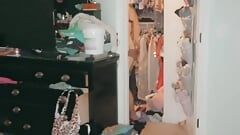 Caught in Dressing Room, Fucks Self Squirting