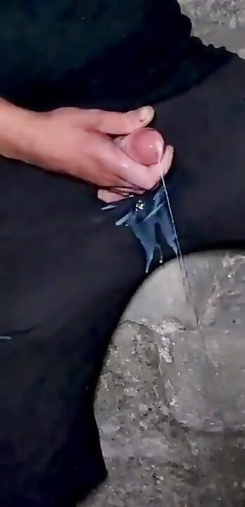 Cum Bucket in a Church Stairs.