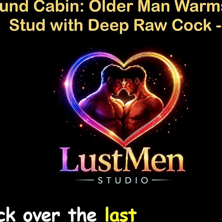 English Audio Gay Sex Story - Snowbound Cabin Older Man Warms up Young Stud with Deep Raw Cock - Part 1