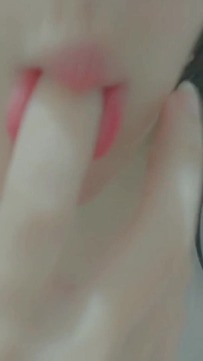 Epic moment from "Naughty girl taking a hot shower and getting horny ending up masturbation at shower , mouth close up"