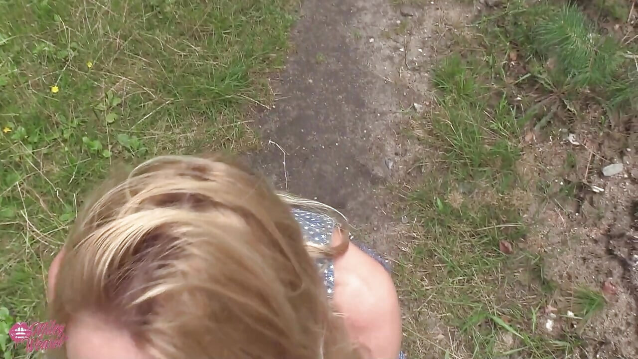 Kinky Blonde Nympho Fucked Right on the Railway Track