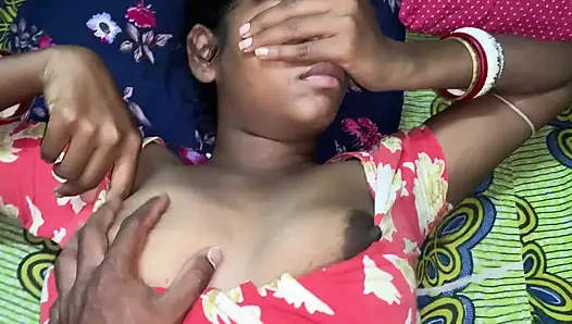 My big step sister was angry, my step sister told me my big cock hard, Hindi Viral Video Hot bhabi