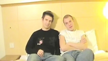 Scottish and English lads go at it