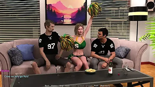 Awam Sophia Real Fuck - Football Evening at the Parker House and the Perfect Ending for Lucky Neil