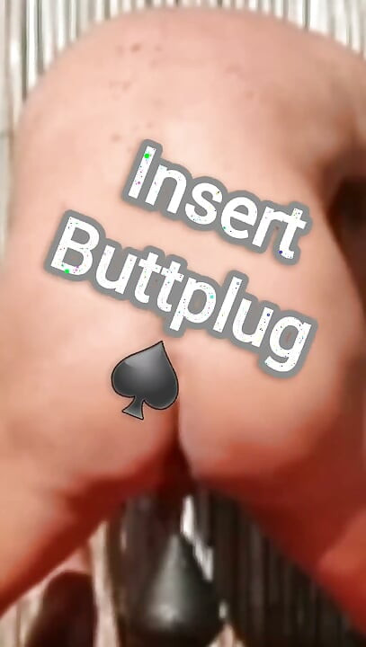 Inserted a Buttplug While in the Garden