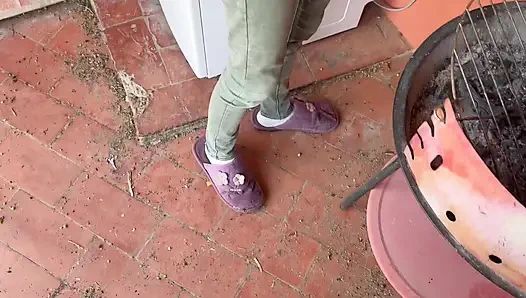 WASCHMASCHINE - DIE NACHBARIN LUTSCHT SCHWANZ UND ICH KOMME IN IHREN MUND