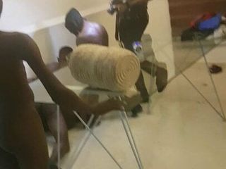 Nigeriaanse porno schieten en neuken