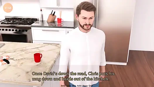 Идеальный брак No8 Крис и Энн болтают в постели.