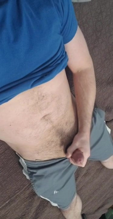 Stroking with cockring