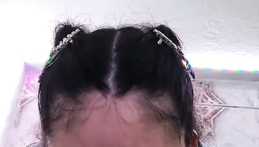 Colombian Cutie Makes Me Cum on Her Small Tits, She Loves My Cum!