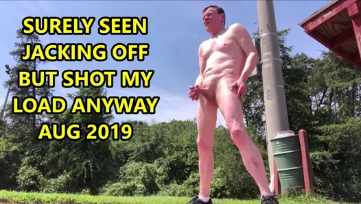 Surely Seen At The Park But Shot My Load Anyway August 2019