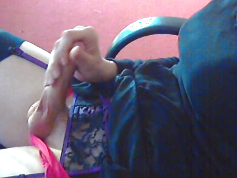 Sexy travesti esta paja