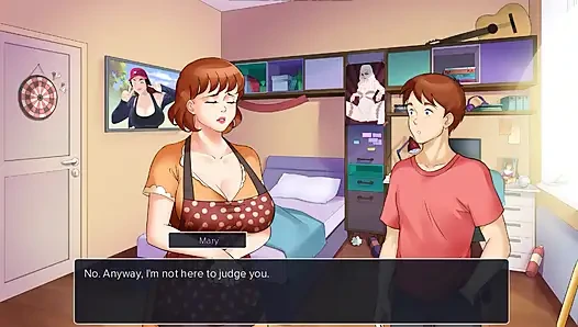 Brother’s Wife Gave Me a Hot Handjob in the Bedroom