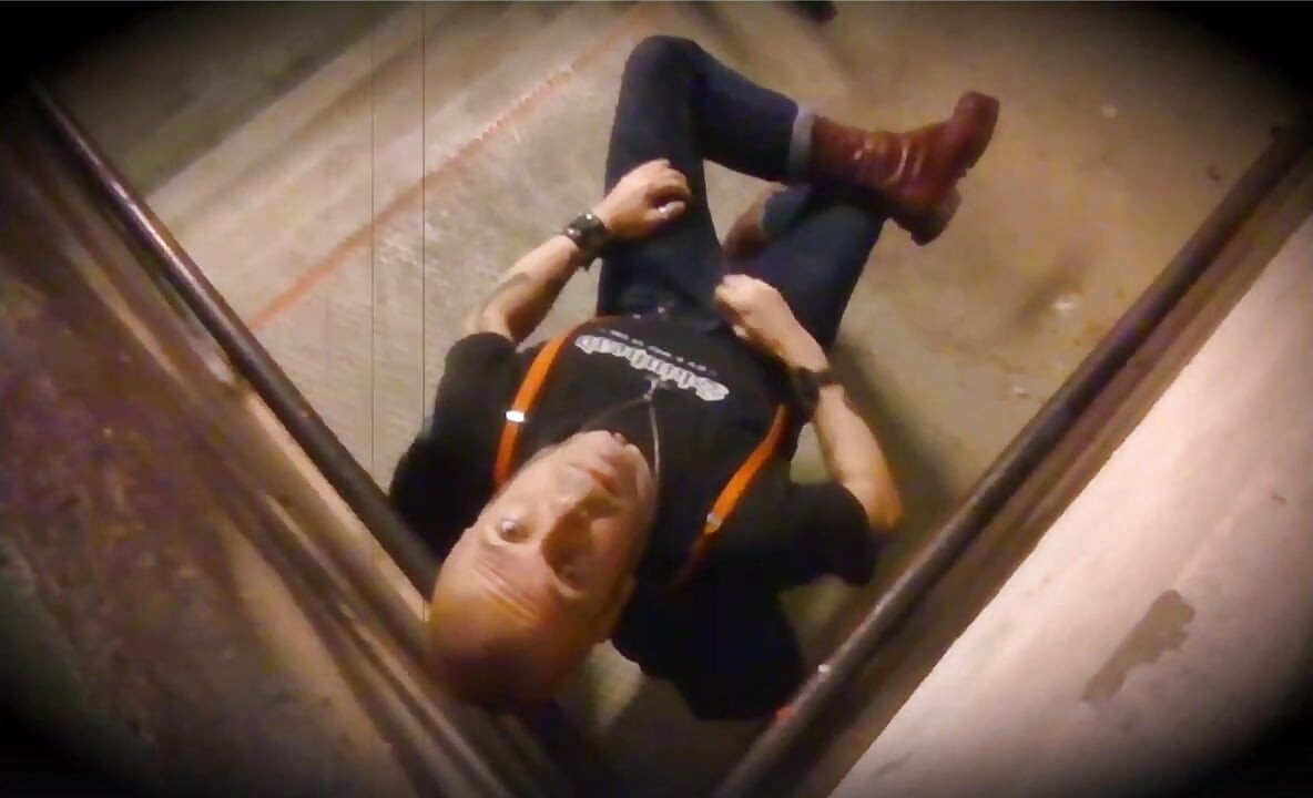 SKINHEAD jerking off