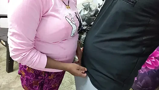 Stepsister & big stepbrother hot sex - desi hot big boobs bhabhi pussy sex - doggy style sex night.