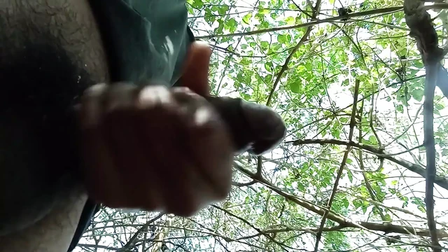 Teen Indian Guy Handjob in Outside Till Cum Shot