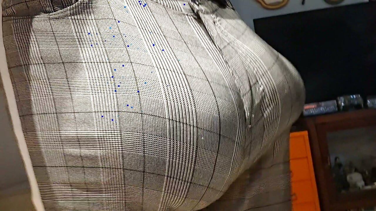 Subiendo las escaleras con mi paquete