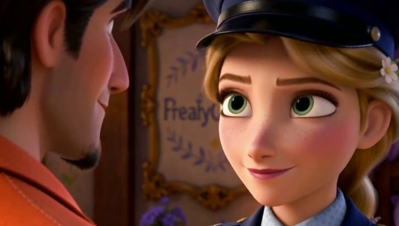 Rapunzel rżnięta przez Flynn Ridera - Pornografia animowana
