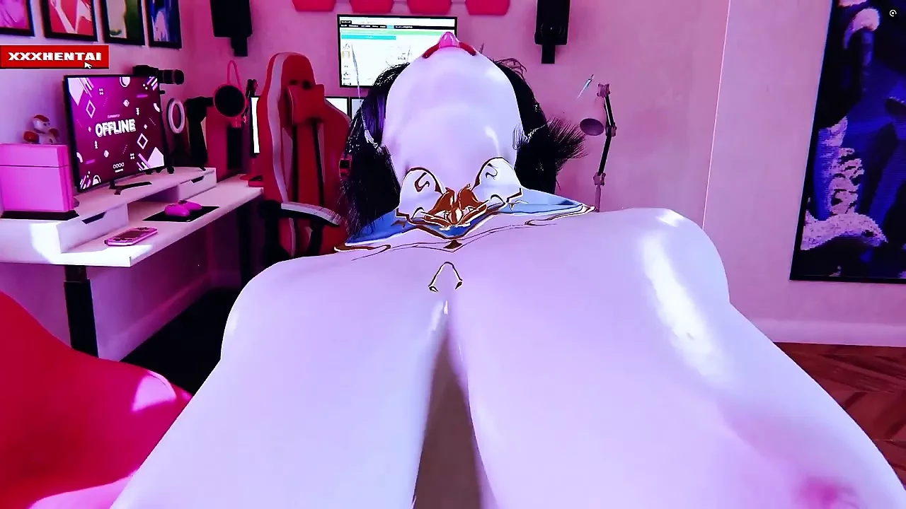 Animated Tease with a Juicy Booty - 3D Hentai Animation