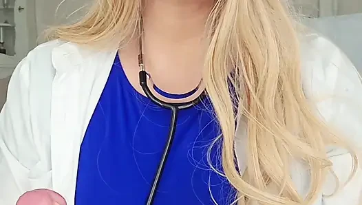 School doctor teaches students about the female body