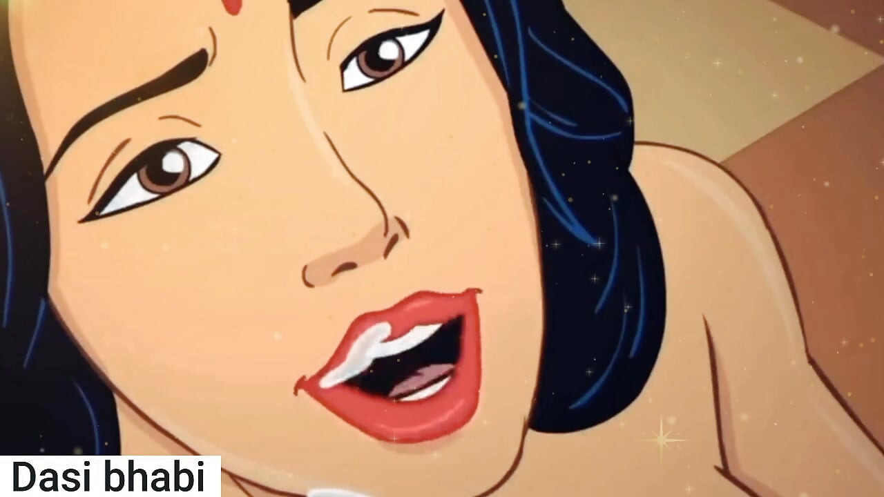 Dasi bhabi chuday hair in pussy Clear Hindi talk cartoon - Indian Girl fucking - Hair in pussy