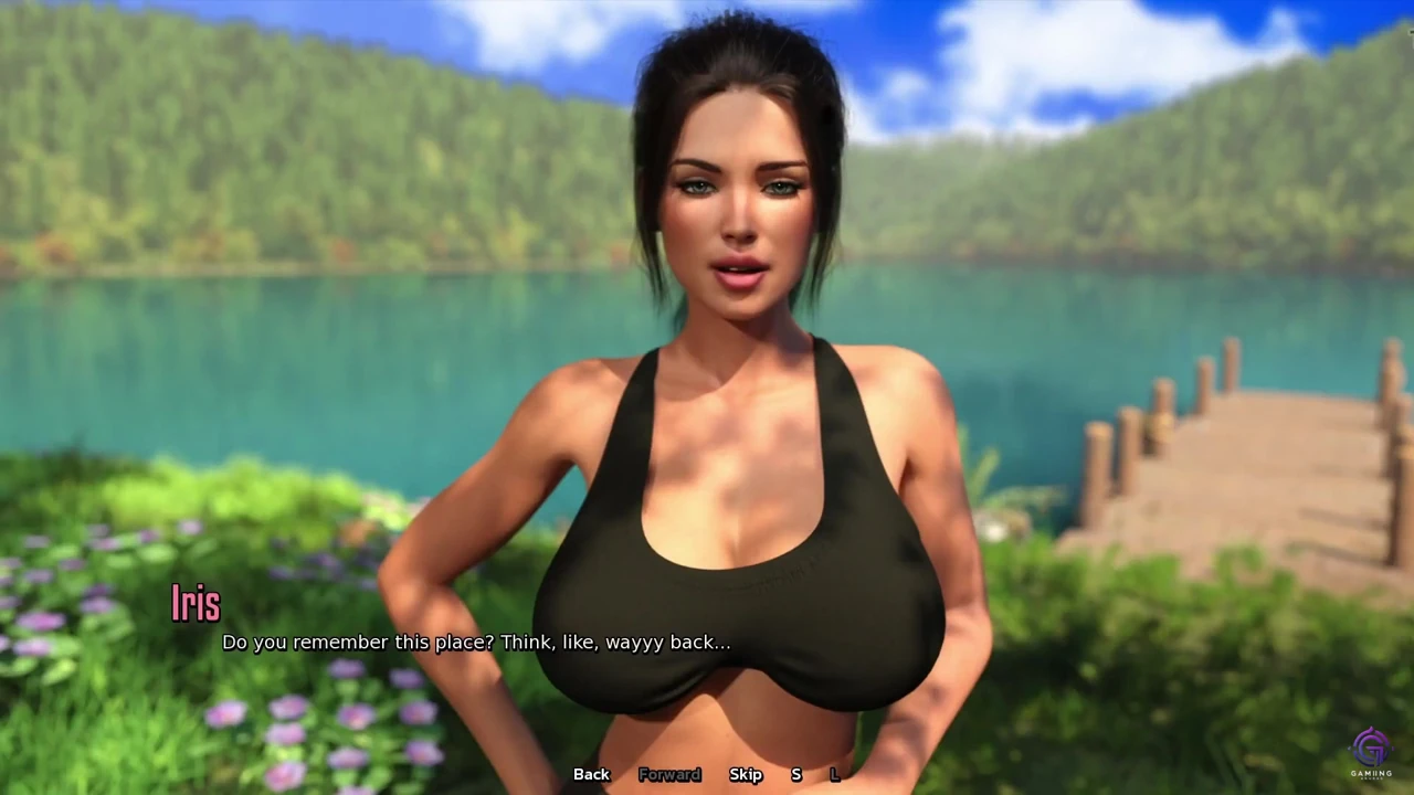 Crazy Step Sister Swimming Naked in the Forest and Got Caught – 3D Hentai Animated Porn – Life in Santa County