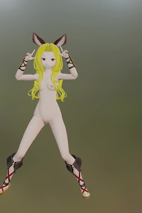 Pokedance блондинки с s-Cathacha, цвет волос, редактирование Smixix