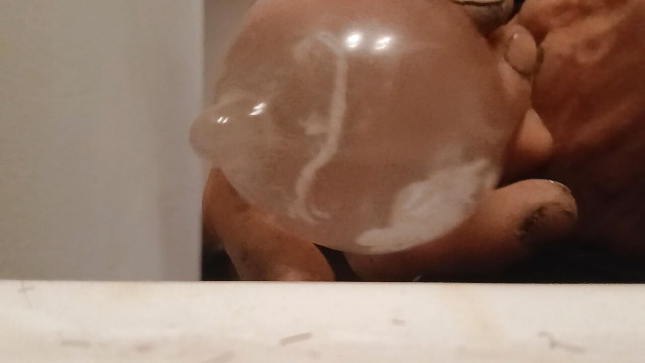 Water filled condom