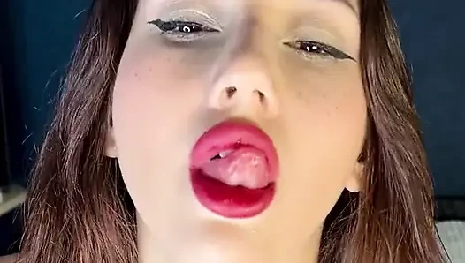 Mouth Fetish Teasing You with My Mouth