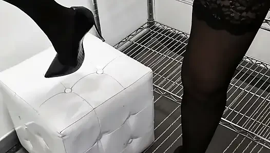MILF gets fucked hard by a sex shop clerk