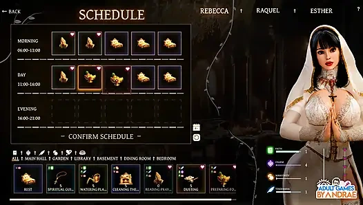 Sisters in Sin Gameplay Part 4 – The Basement Mystery and Raquel’s Temptation