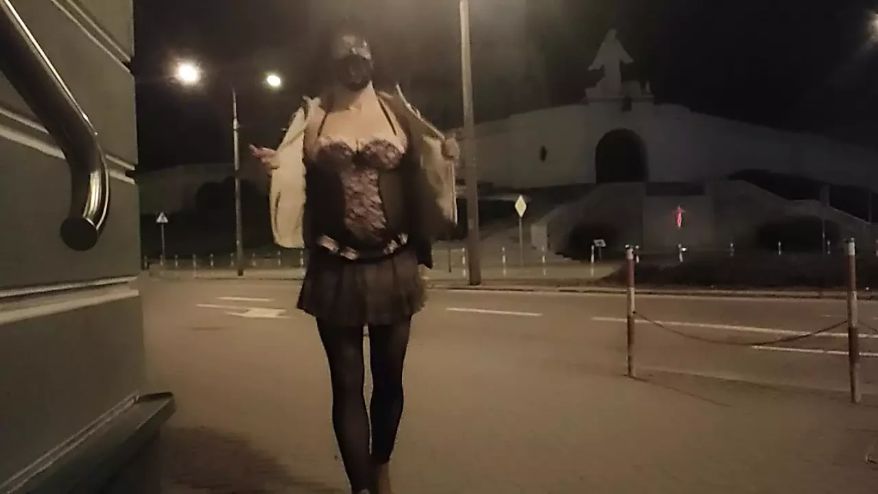 夜间散步