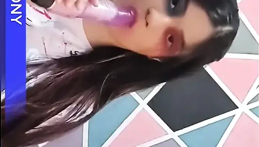 Model Trying on Lingerie Is Caught