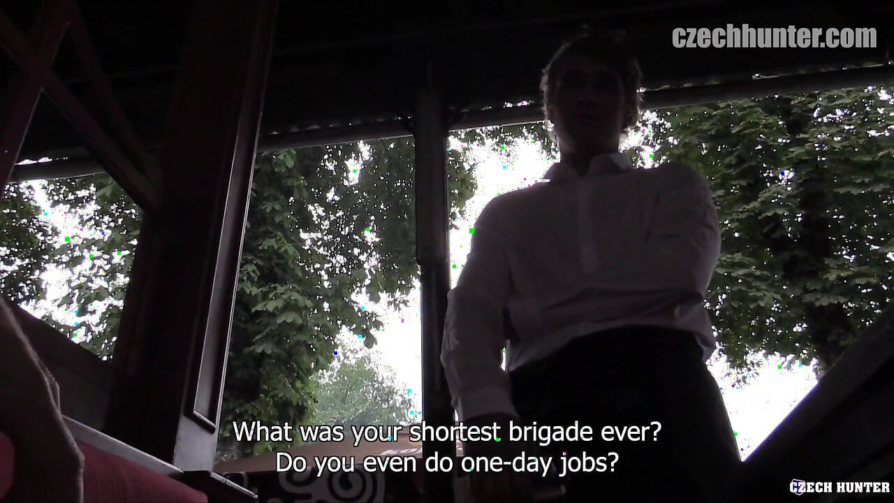 Amateur Czech Hunter Seduces Young Waiter for a Bareback Sex Session Indoors