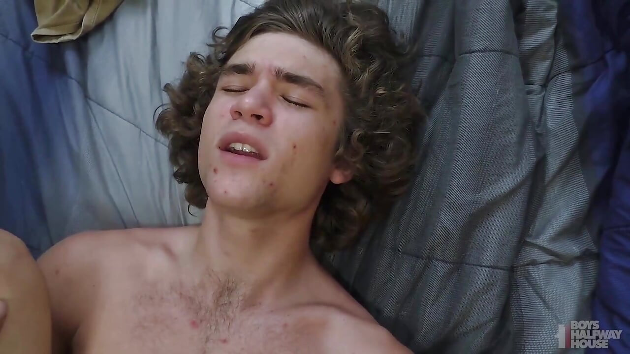 Cute twink begs and shouts as thick dominant cock takes anal virginity