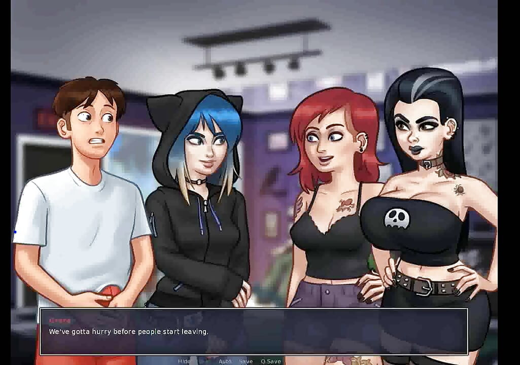 Summertime saga: as meninas do salão de tatuagem ep 126