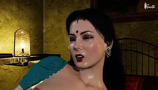 Köylü başı seksi bir dul kadını prezervatifsiz sert sikiyor